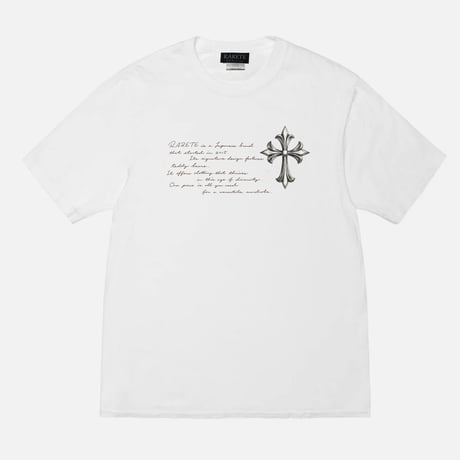 RARETE (ラルテ) 十字架 Cross Tシャツ