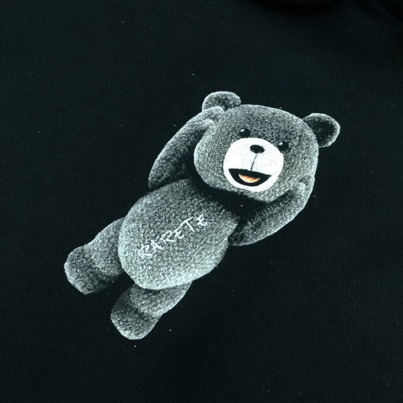 RARETE (ラルテ) 9匹のテディベア 首とれた！ パーカー ブラック | Rar