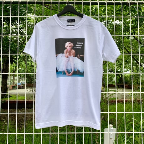 RARETE (ラルテ) マリリンモンロー ドレス  バブル Tシャツ ホワイト