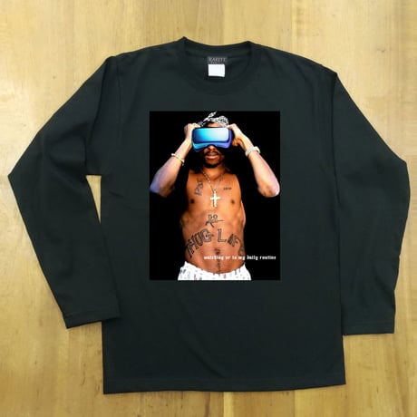 RARETE (ラルテ) Watching VR is my daily routine What an outfit！長袖Tシャツ
