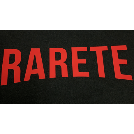 RARETE (ラルテ)   PUNISH  バックプリント  Tシャツ  ブラック