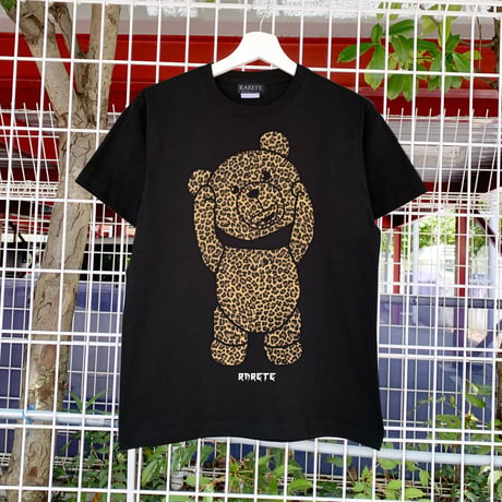 RARETE (ラルテ)  首取れた！ ヒョウ柄 Tシャツ