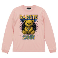 RARETE (ラルテ) テディベア Teddy bear 3Dロゴ グラフィック スター ロンT ロングスリーブ