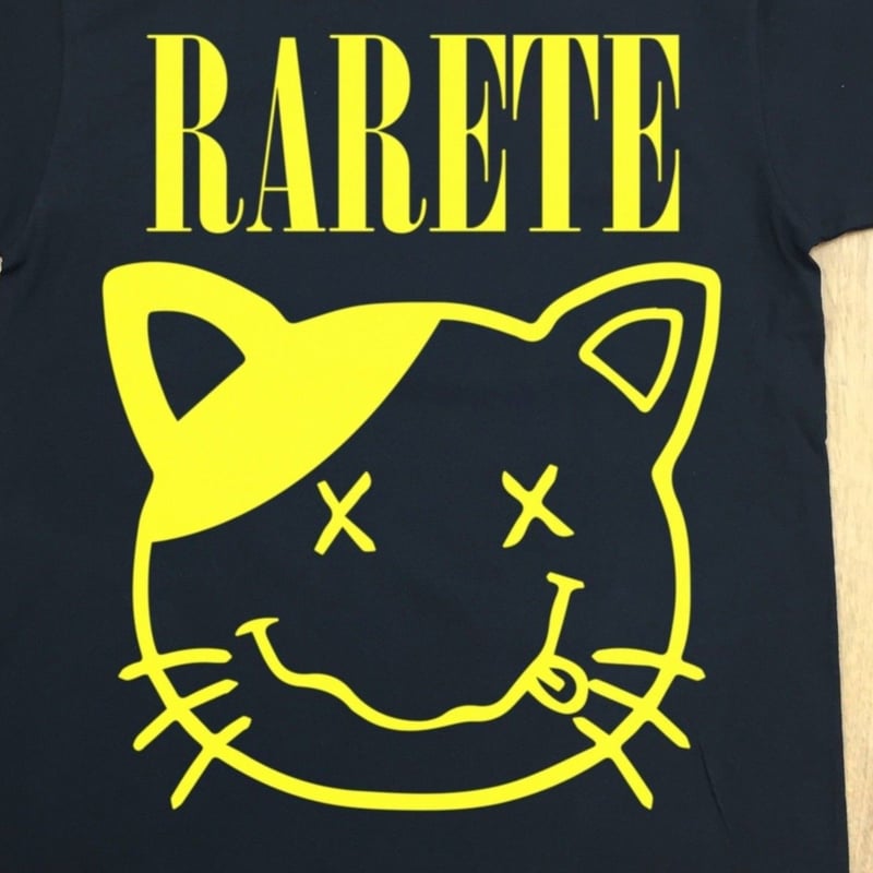RARETE (ラルテ) cat 猫 にゃるヴァーナ ブラック Tシャツ 星柄 sta
