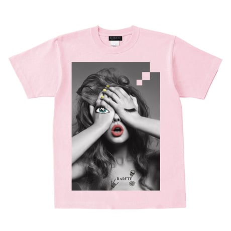RARETE (ラルテ) GIRL  make Tシャツ ライトピンク