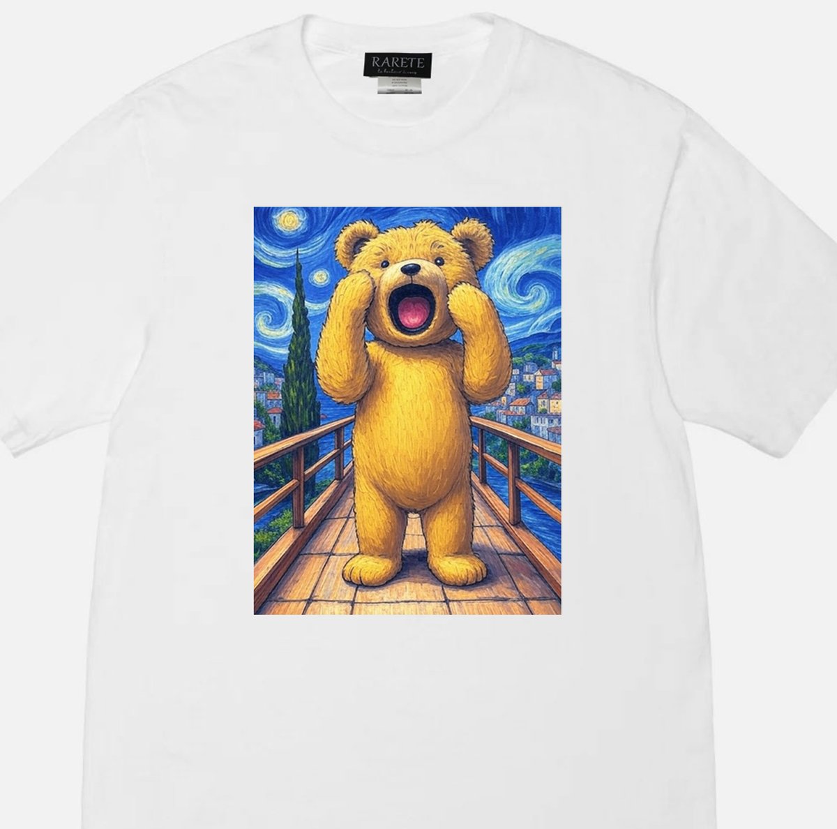 RARETE (ラルテ) テディベア Teddy bearの叫び Tシャツ | Rarete ラルテ