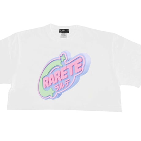 RARETE (ラルテ)  POP 3D ロゴ Tシャツ Tシャツ Short レディース