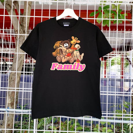 RARETE (ラルテ)  テディベア Family Tシャツ