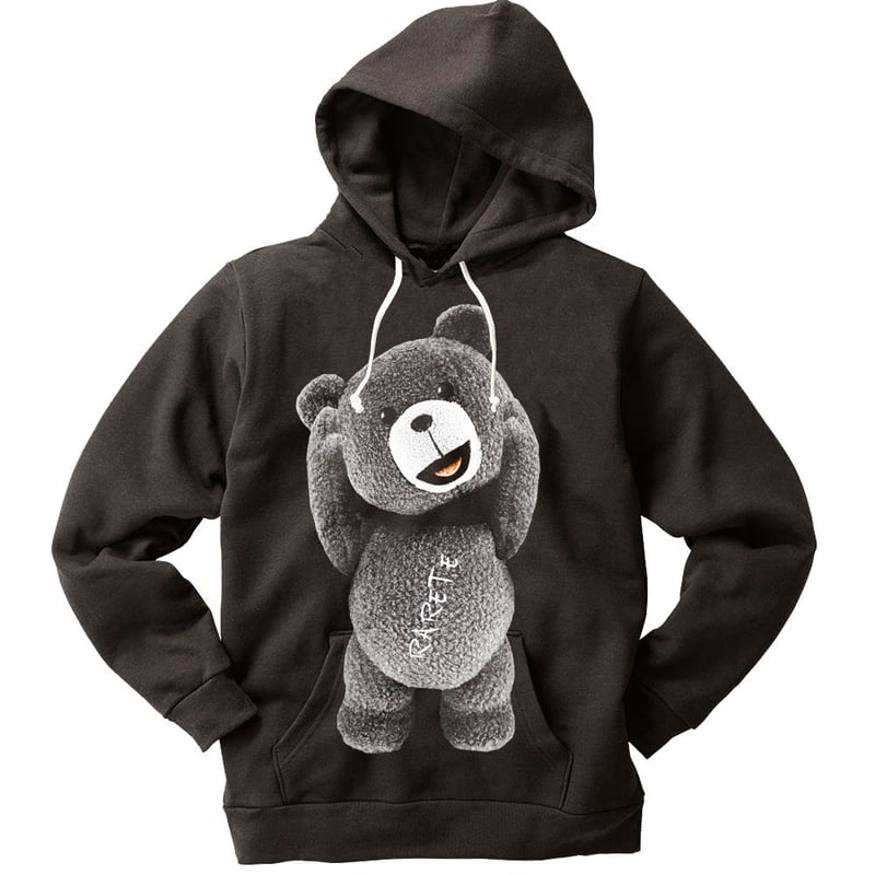RARETE (ラルテ) テディベア 首とれた！ パーカー ブラック 星柄 | Ra