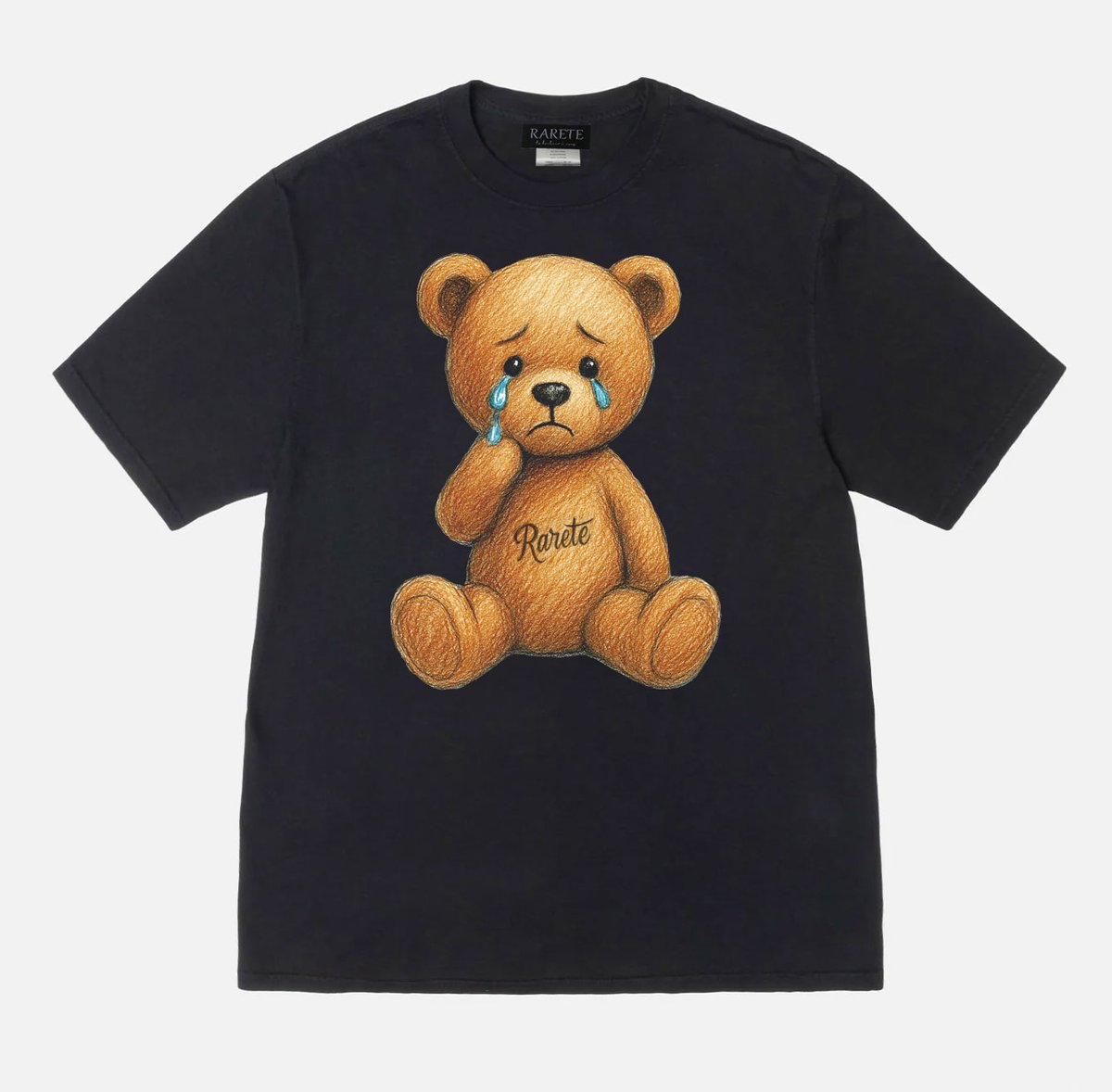 RARETE (ラルテ) テディベア Teddy bear 色鉛筆 泣いちゃった ラフ T
