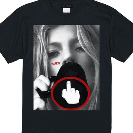RARETE (ラルテ)    Kate cup　Tシャツ  ブラック