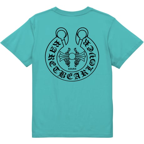 RARETE (ラルテ) KUMA エンブレム  Tシャツ ロゴ  ビジョナリー ミント