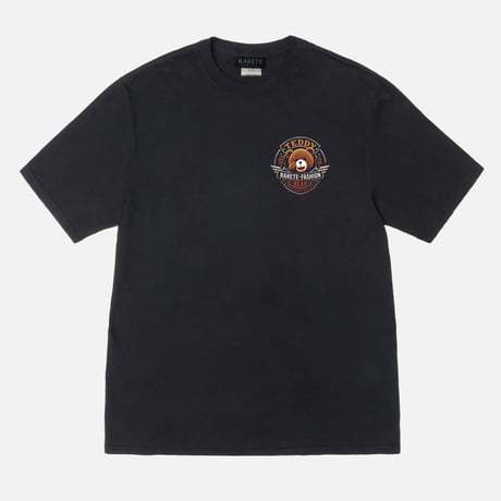 RARETE (ラルテ) テディベア  Teddy bear バイク バックプリント Tシャツ