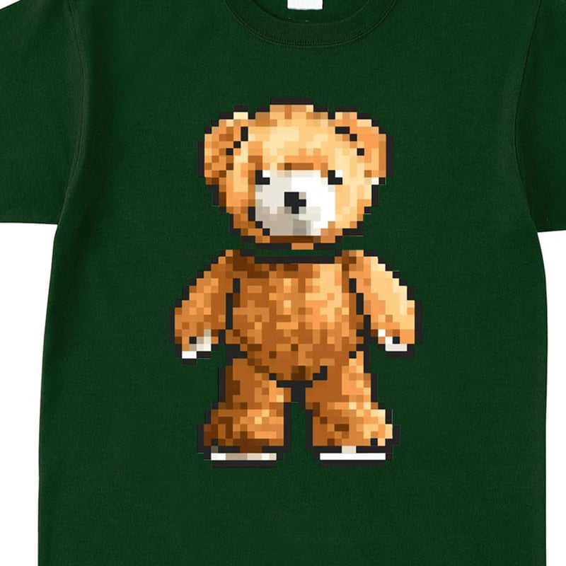 RARETE (ラルテ) テディベア 8bit 首取れた Tシャツ | Rarete ラルテ