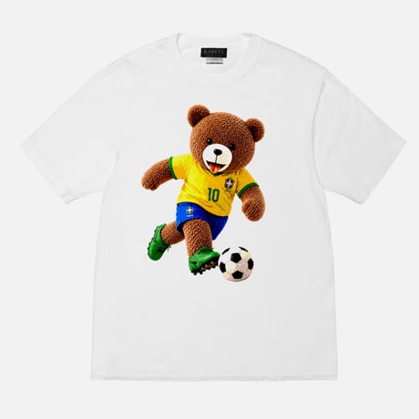 RARETE (ラルテ) テディベア Teddy サッカー ブラジル Tシャツ
