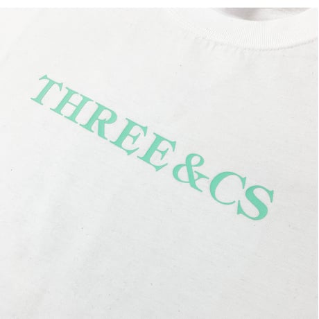 RARETE (ラルテ) THREE & CS (三密) ビジョナリーミント  ホワイト  Tシャツ