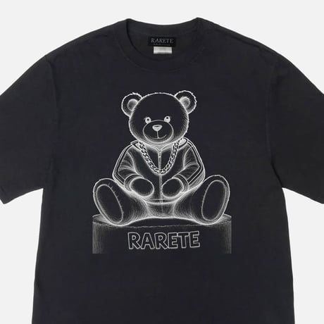 RARETE (ラルテ) テディベア teddy bear B-Boy ジャージネックレス モノクロ Tシャツ
