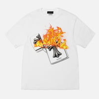 RARETE (ラルテ) フロント Zippoライター 炎 Tシャツ