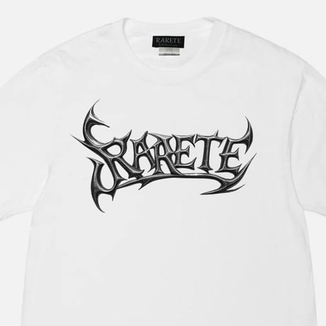 RARETE (ラルテ) LOGO black edge ロゴ  Tシャツ