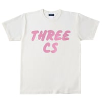 RARETE (ラルテ)  THREE CS (三密) POP Tシャツ ナチュラル