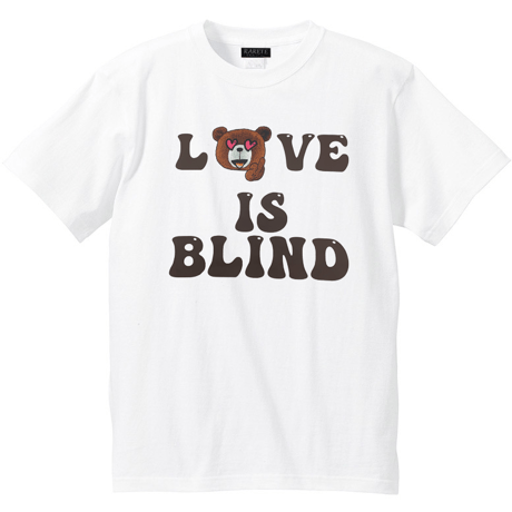 RARETE (ラルテ)    LOVE IS BLIND テディベア  Tシャツ