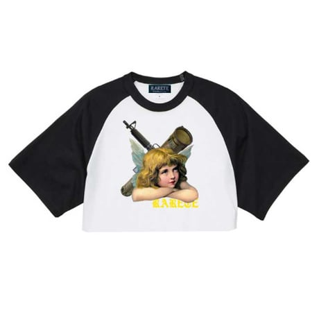 RARETE (ラルテ) 天使 Bazooka Tシャツ ラグラン　Short レディース
