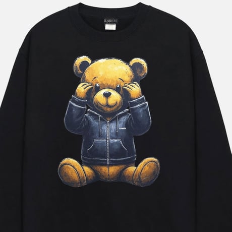 RARETE (ラルテ) RARETE (ラルテ) テディベア teddy bear　hold one's head　トレーナー