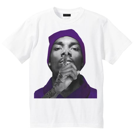 RARETE (ラルテ)    スヌープドック Shhhh! 　Tシャツ ホワイト