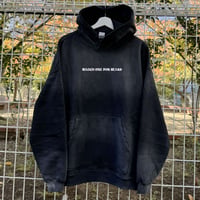 【数量限定】RARETE (ラルテ) WATCH OUT FOR BEARS 染め  裏起毛　ブラック