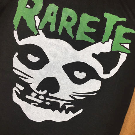 RARETE (ラルテ) cat 猫 MISFITS ミスフィッツ  ブラック Tシャツ  星柄 star