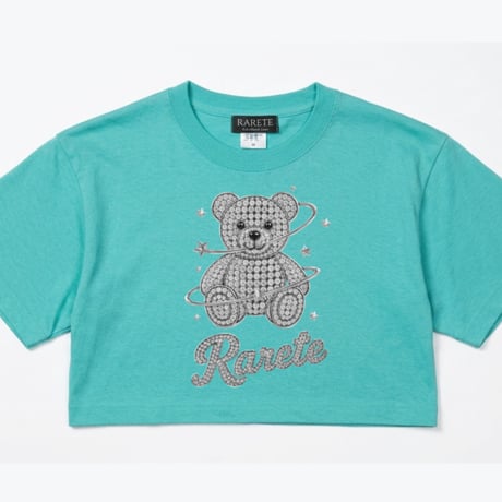 RARETE (ラルテ) ディベア Teddy bear スター プリントストーン Tシャツ Short レディース