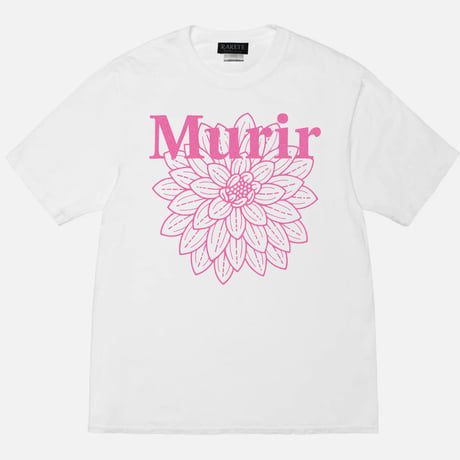 RARETE (ラルテ) Murir ダリア Tシャツ ホワイト