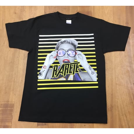 RARETE (ラルテ) マイリ―サイラス 迷彩 サングラス Tシャツ  ブラック  星柄 star
