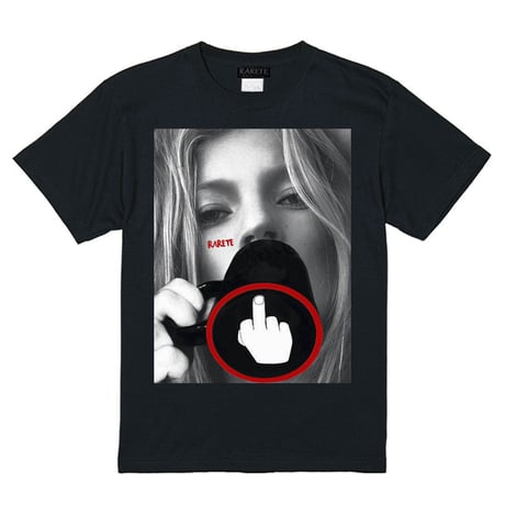 RARETE (ラルテ)    Kate cup　Tシャツ  ブラック