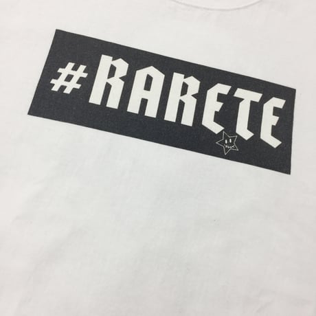 RARETE (ラルテ) マリリンモンロー 構え 銃   Tシャツ  ブラック  星柄 star  バックプリント　ボックスロゴ