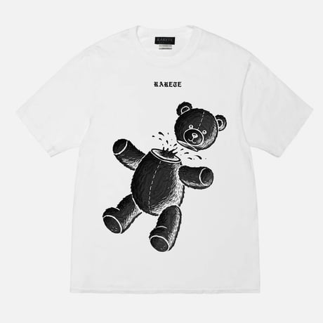 RARETE (ラルテ) 首取れた モノクロ Tシャツ 2025