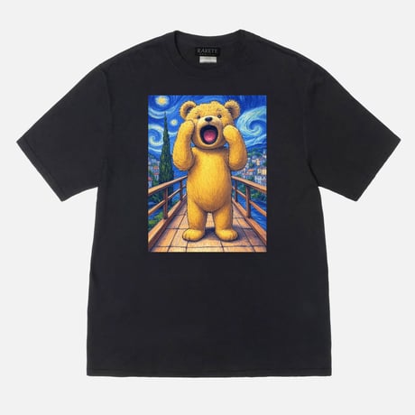 RARETE (ラルテ) テディベア Teddy bearの叫び Tシャツ