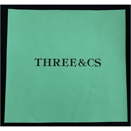 RARETE (ラルテ)   THREE & CS (三密) ビジョナリー ミント BOX  Tシャツ  ブラック (レディース）