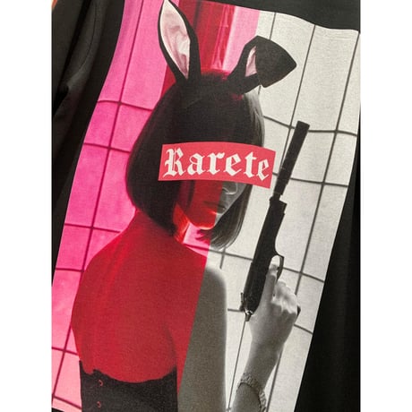 RARETE (ラルテ)  バニー PINK BOXROGO  長袖Tシャツ