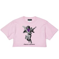 RARETE (ラルテ)  closest to heaven 天使 GAN Tシャツ Short レディース ライトピンク