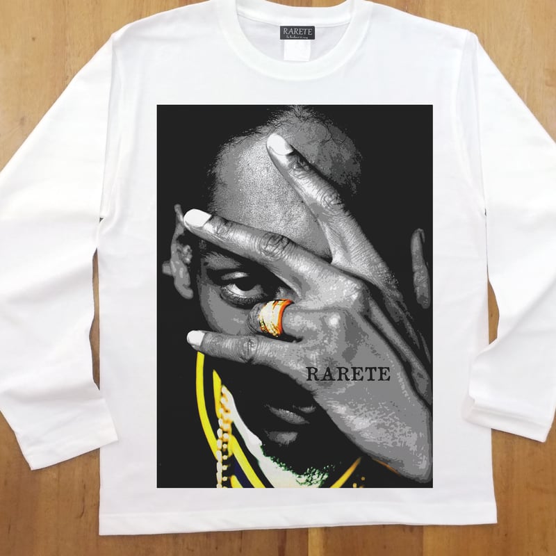 RARETE (ラルテ) スヌープドッグ pose ホワイト 長袖Tシャツ | Rare