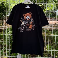 RARETE (ラルテ) テディベア  Teddy bear バイク Tシャツ