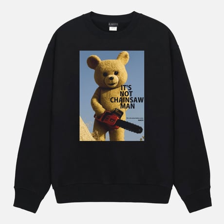 RARETE (ラルテ) テディベア Teddy bear IT'S NOT CHAINSAW MAN トレーナー