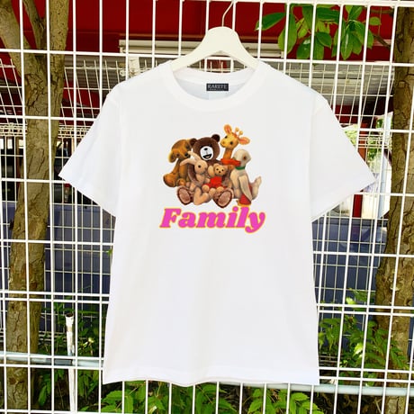 RARETE (ラルテ)  テディベア Family Tシャツ