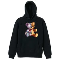 RARETE (ラルテ) Teddy bear ロボ メカ  パーカー ブラック