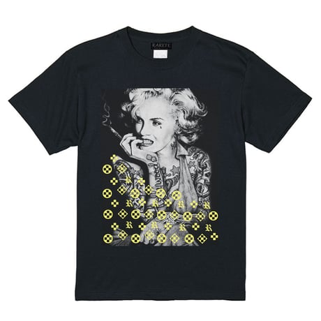 RARETE (ラルテ)  マリリンモンロー モノ ブラック  Tシャツ