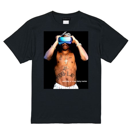 RARETE (ラルテ)  Watching VR is my daily routine What an outfit！ Tシャツ