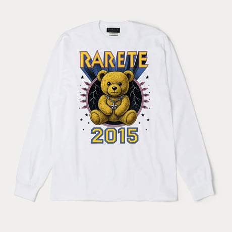 RARETE (ラルテ) テディベア Teddy bear 3Dロゴ グラフィック スター ロンT ロングスリーブ