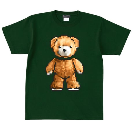 RARETE (ラルテ) テディベア 8bit 首取れた  Tシャツ