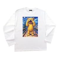 RARETE (ラルテ)  テディベア Teddy bearの叫び ロンT ロングスリーブ